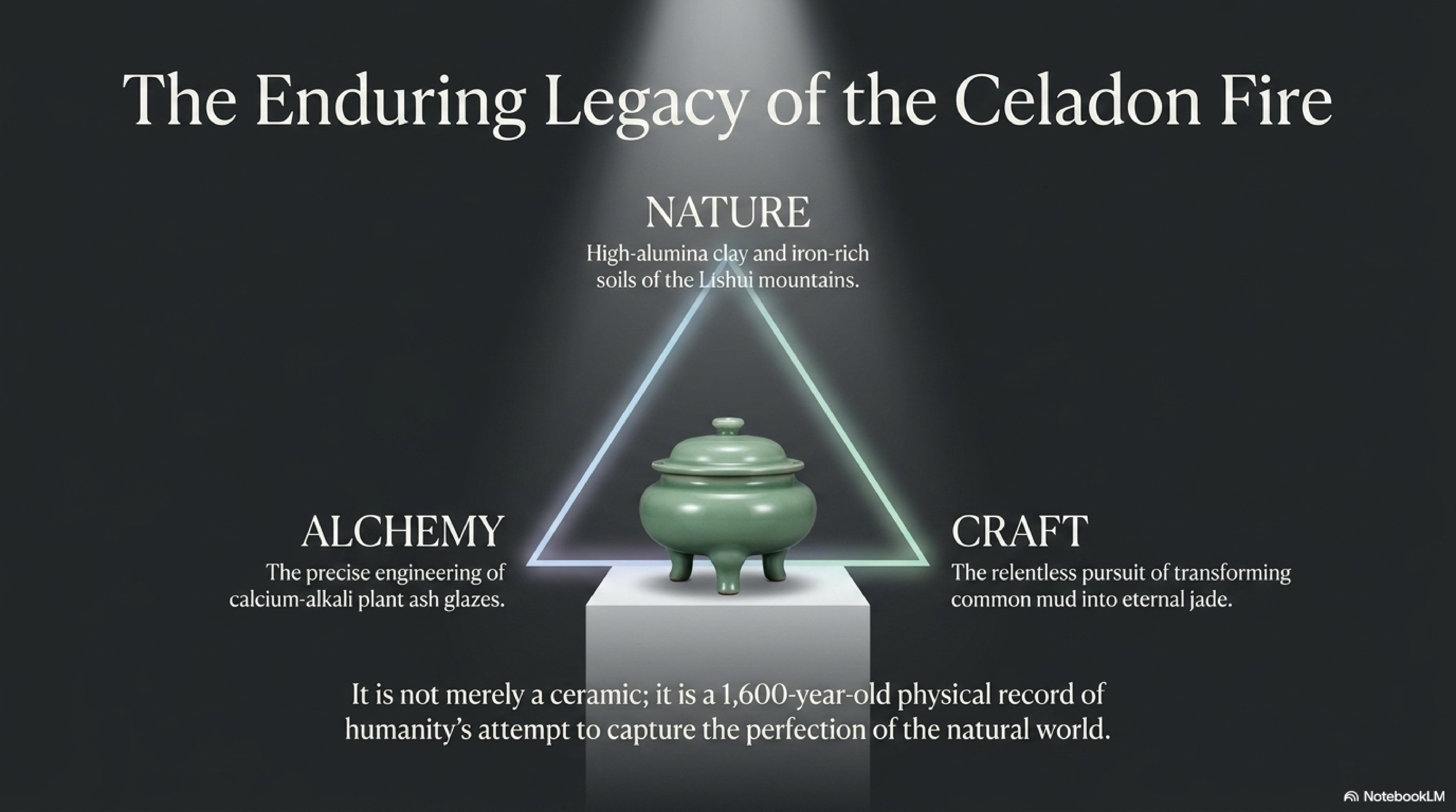 The Enduring Legacy — Longquan celadon as the convergence of Nature, Alchemy, and Craft